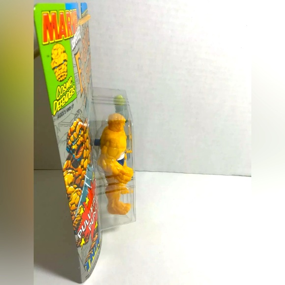 1992 Marvel superheroes Fantastic Four Thing pulverizing punch BNIB NRFB carded - Picture 5 of 6